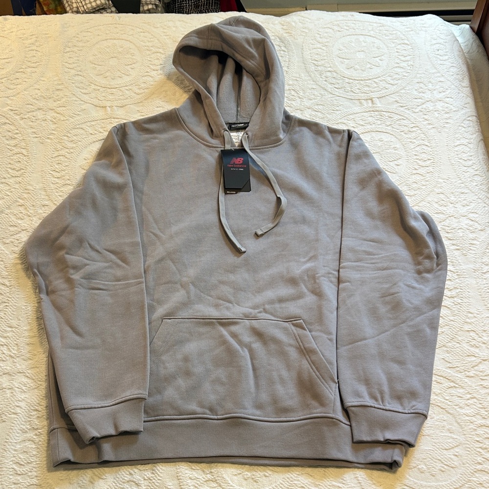 New Balance XL Gray Hoodie